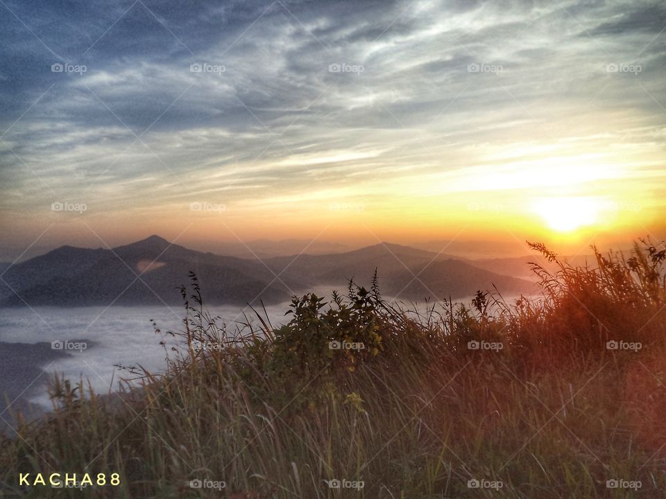 morning mist on Mountain