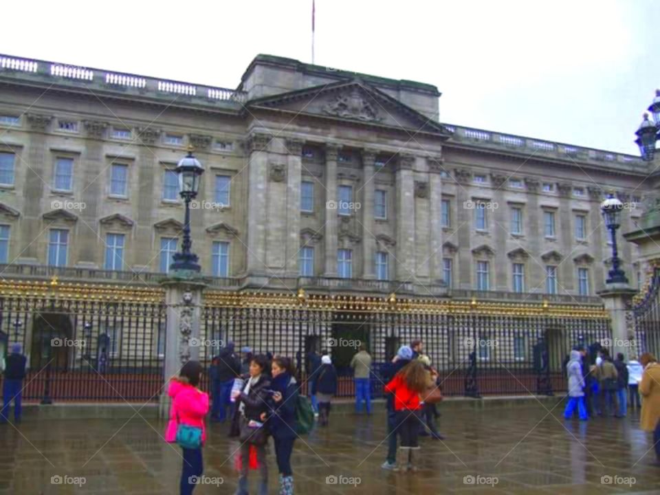Came to see the queen .. Buckingham palace London