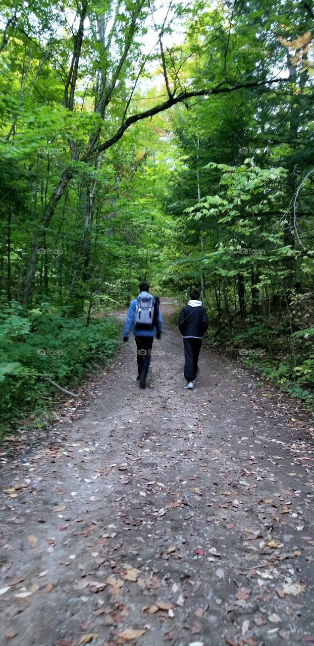 Walk to the top of the mountain  - Eagle's nest, Calabogi,  Ontario