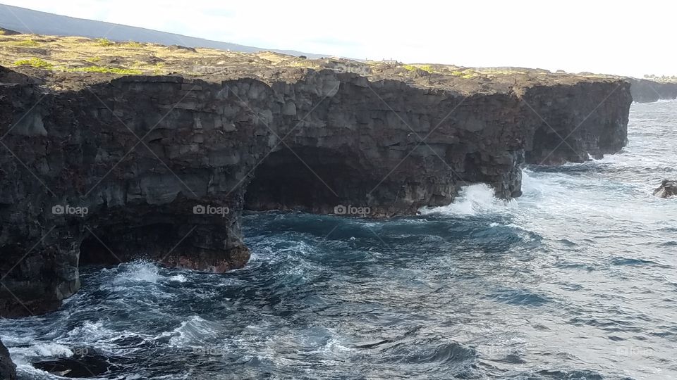 Hawaii Lava Sea Arches