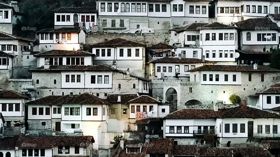 City on the hill, Berat, Albania