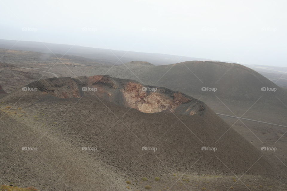 volcano on Lanzarote