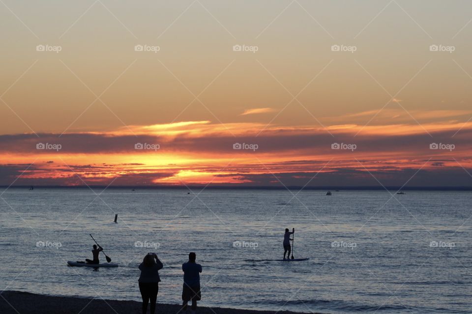 Long Island sunset 