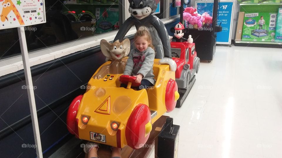 Riding with Tom and Jerry