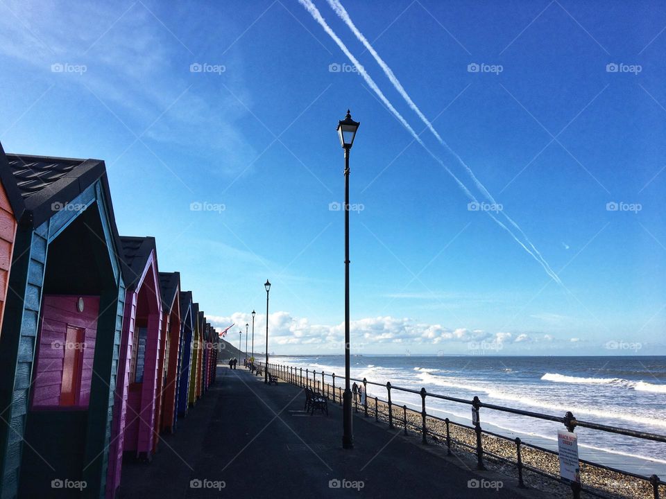 Beautiful blue sky day at the coast 💙