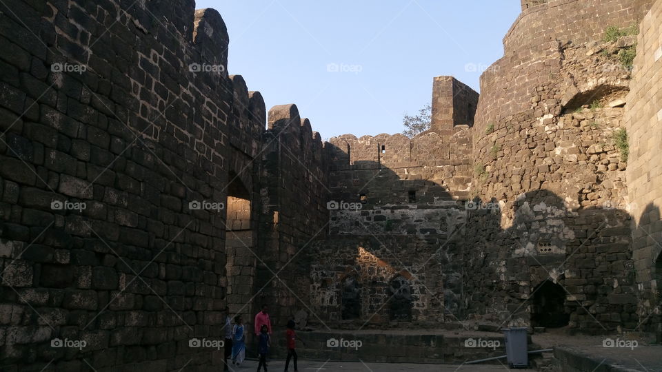 Devgiri fort in aurangabad maharashtra India this fort built in 11th century built by yadavs