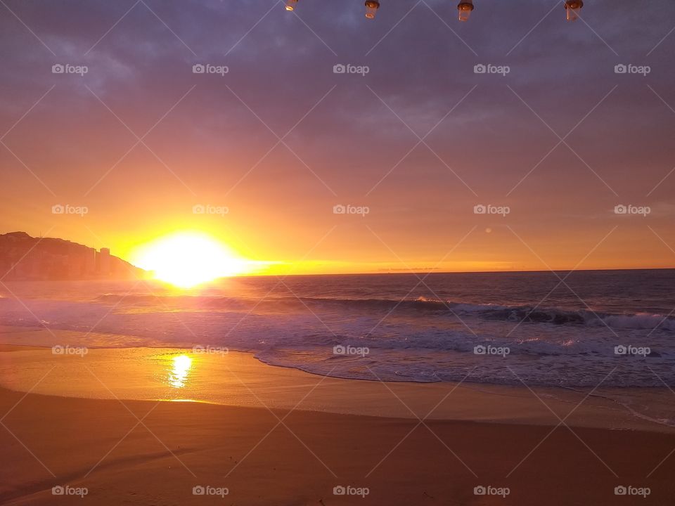 Sunrise#beach#sea#sky