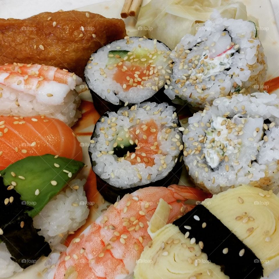 sushi lunch