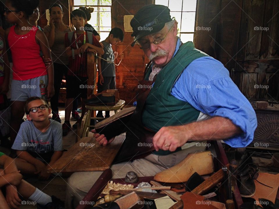 The cobbler shop, Old Sturbridge Village 