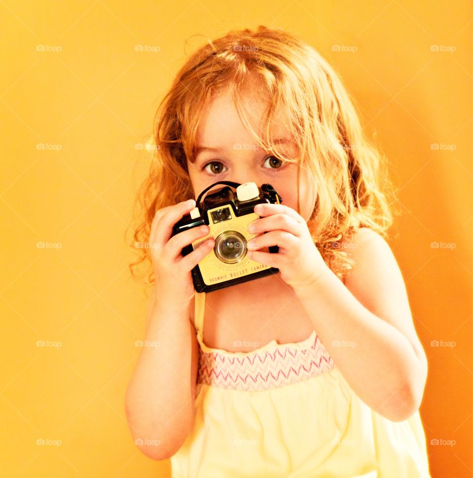 Little photographer.