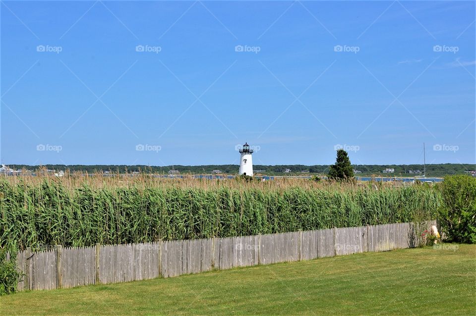 Edgartown Lighthouse from afar