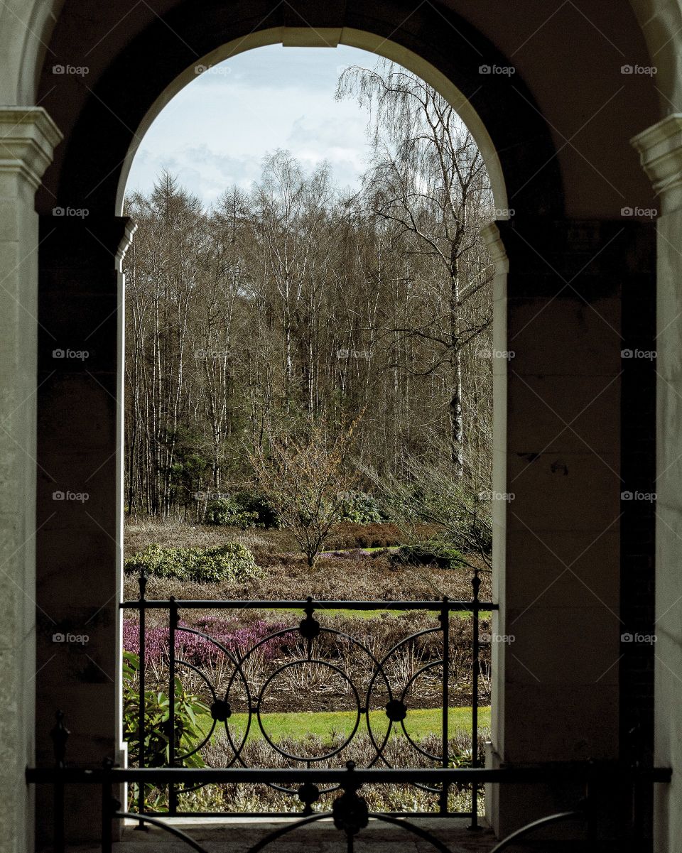 Looking through the little chapel