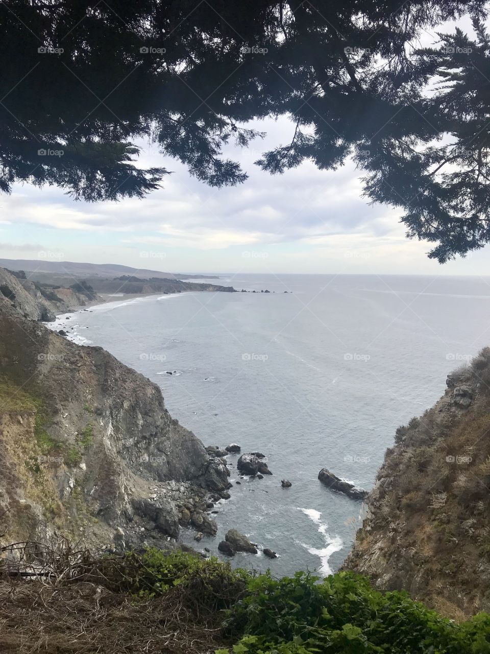 View along the PCH in Big Sur