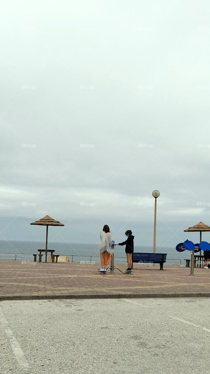 summer day with clouds