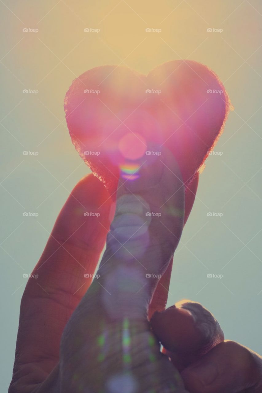 Watermelon Heart, Woman Holding Watermelon Heart In The Sun, Fresh Fruit Photography, Fun With Food 