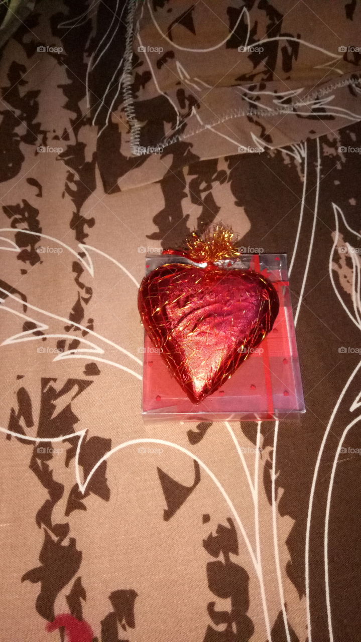 heart chocolate