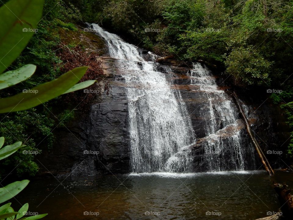 Helton creek falls in Georgia