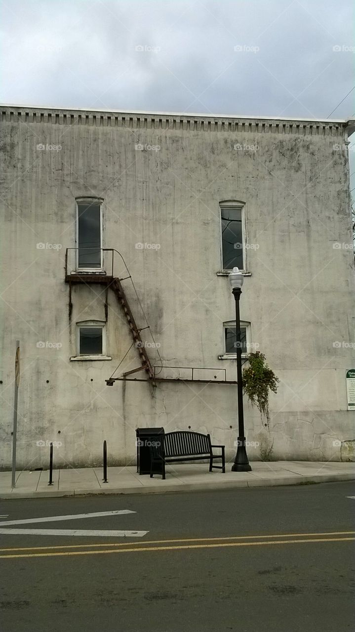 Old fire escape 