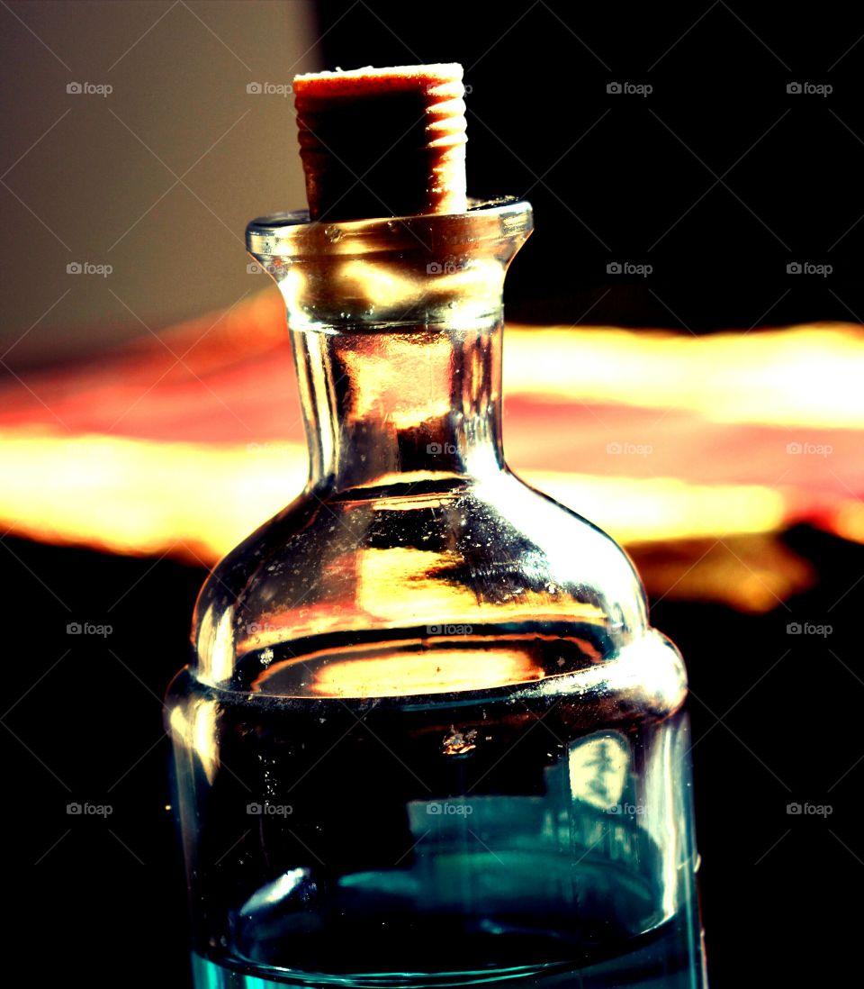 bottle cure minimal used cork love potion