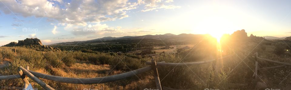 Devils Backbone Sunset 