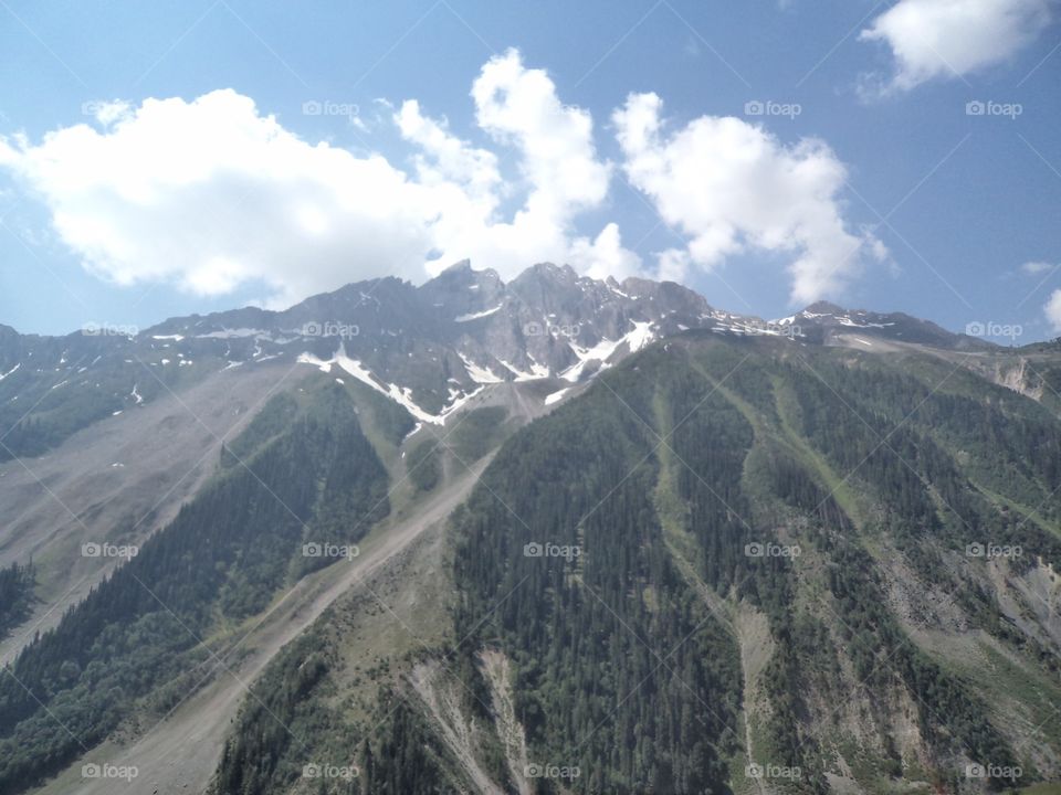 Mountain, Snow, Travel, Landscape, No Person