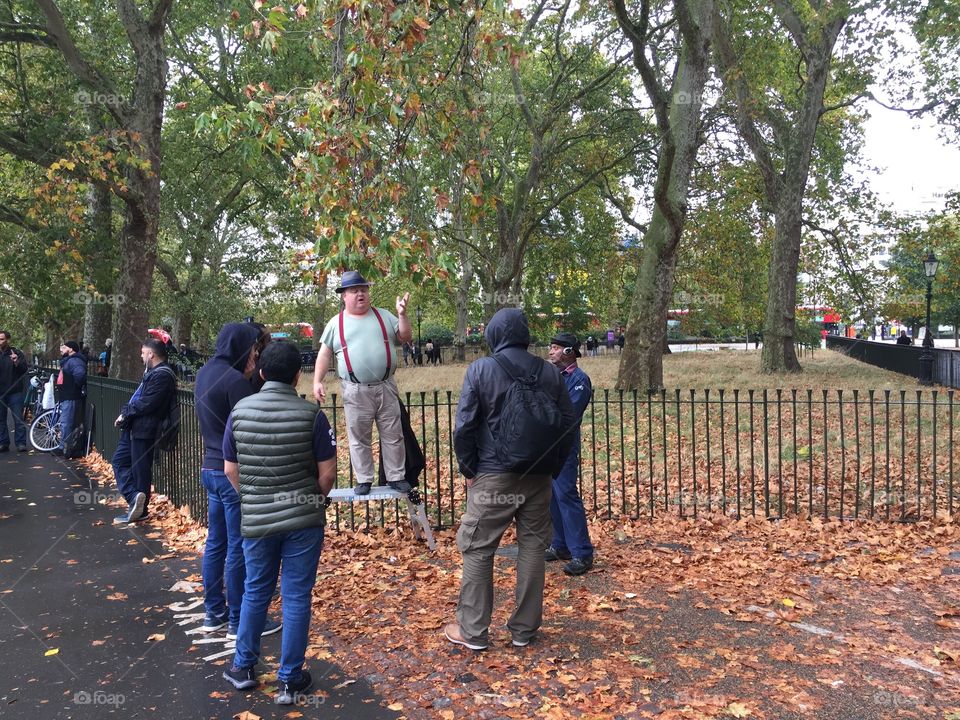 Speaker’s corner - London 