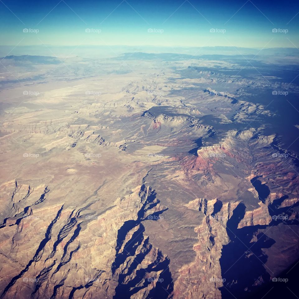 Somewhere over the Grand Canyon 