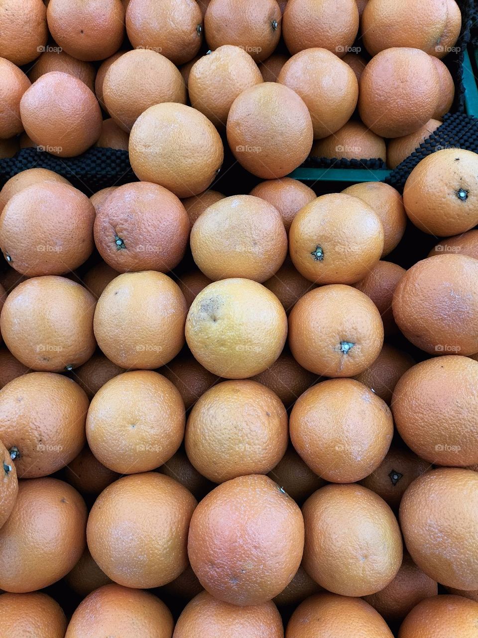 citrus fruit granules for the background
