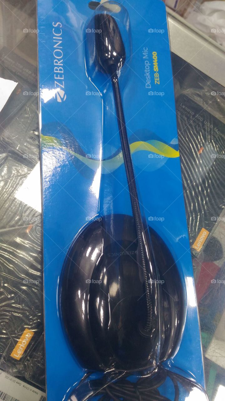 Zebronics mic desktop