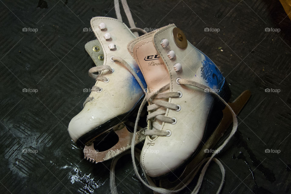 Ice skates.