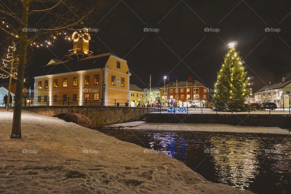 Small town in sweden