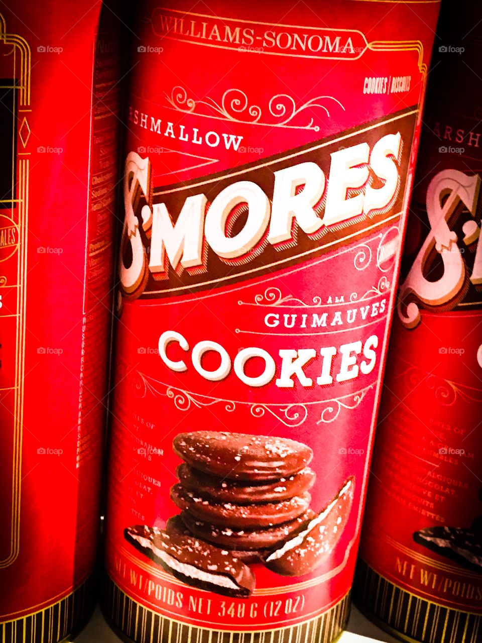Everyone loves s'mores but they can be messy so skip the campfires and go right for the mass produced tin of cookies. It the American way. 