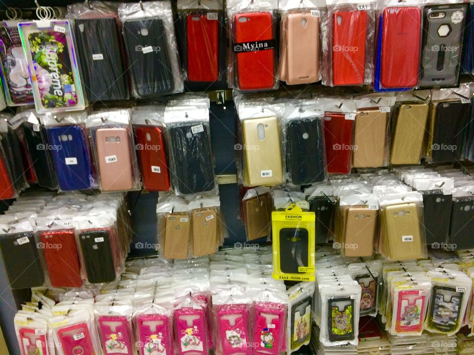 Cellphone colored cases
