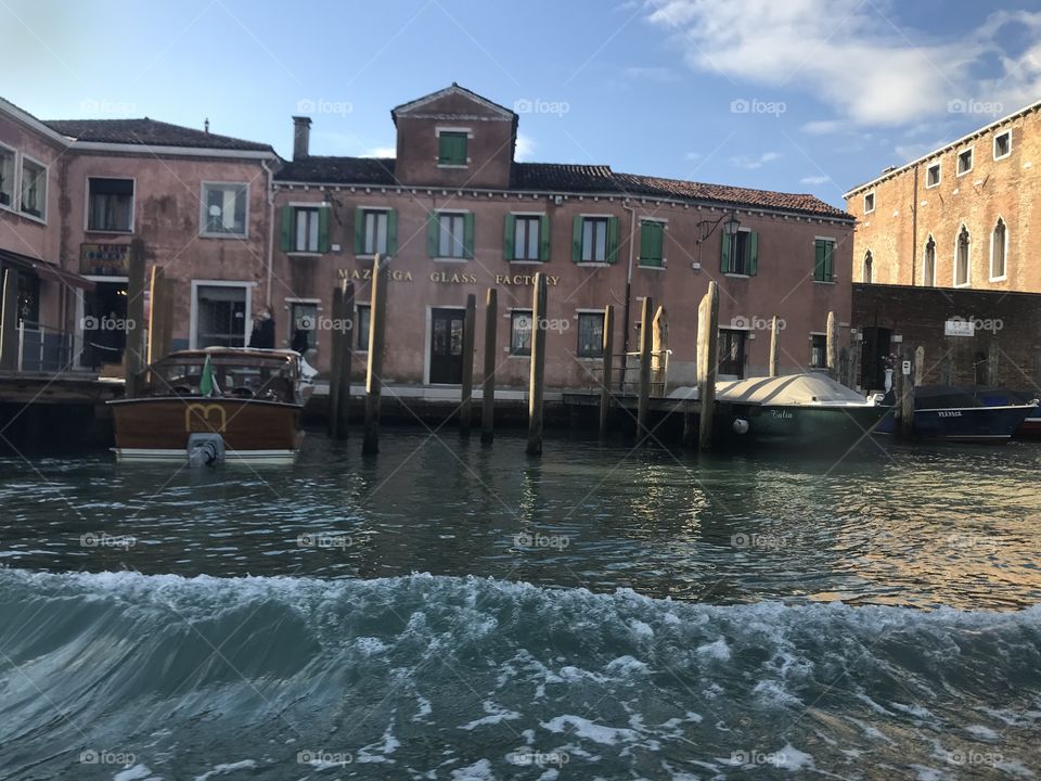 Murano se vit sur l eau 