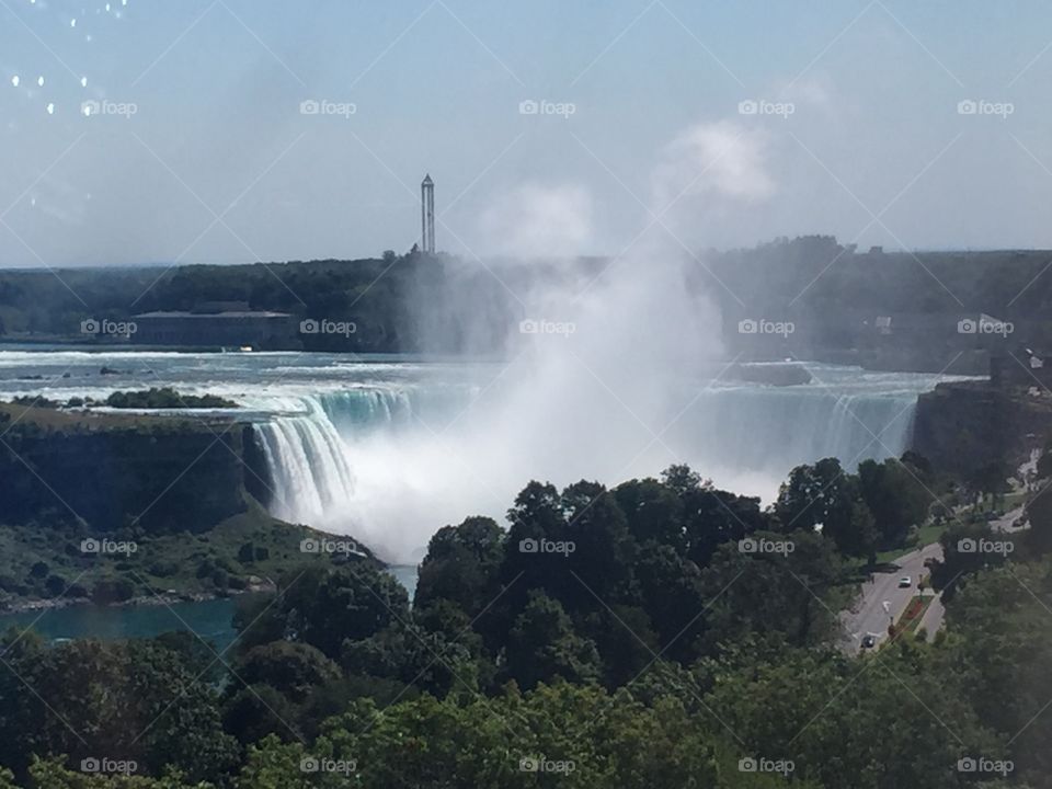 Picture of Niagara Falls taken from the Canadian side
