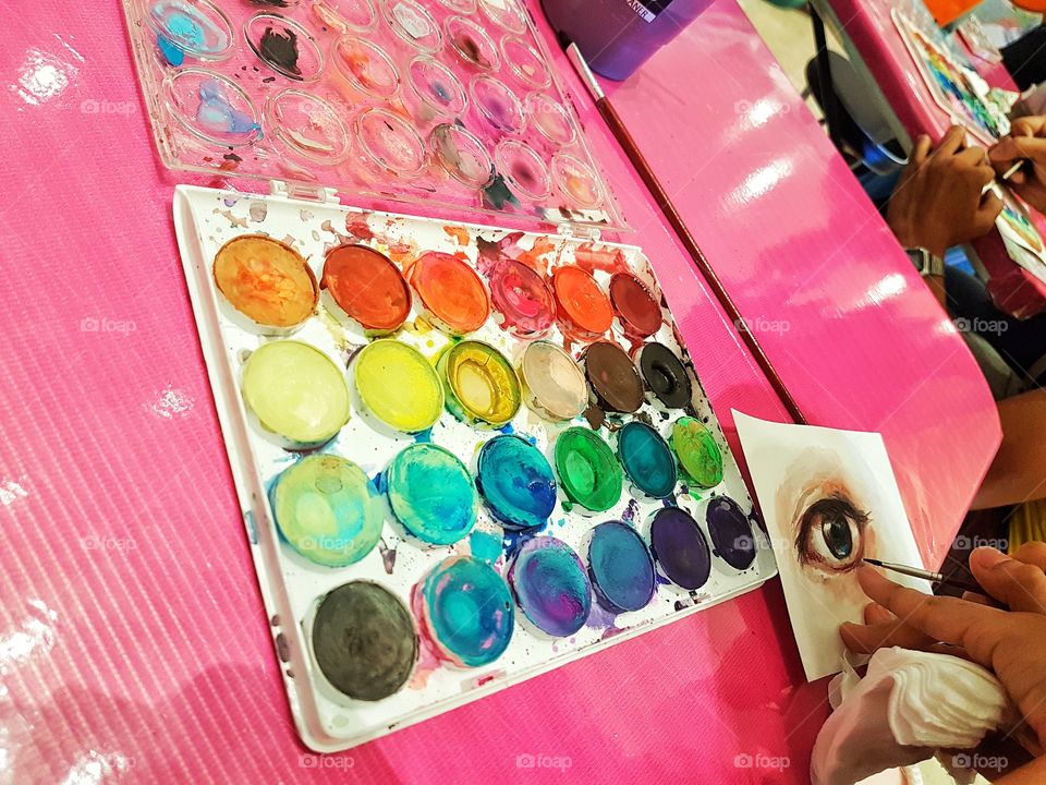 arts and crafts: watercolor