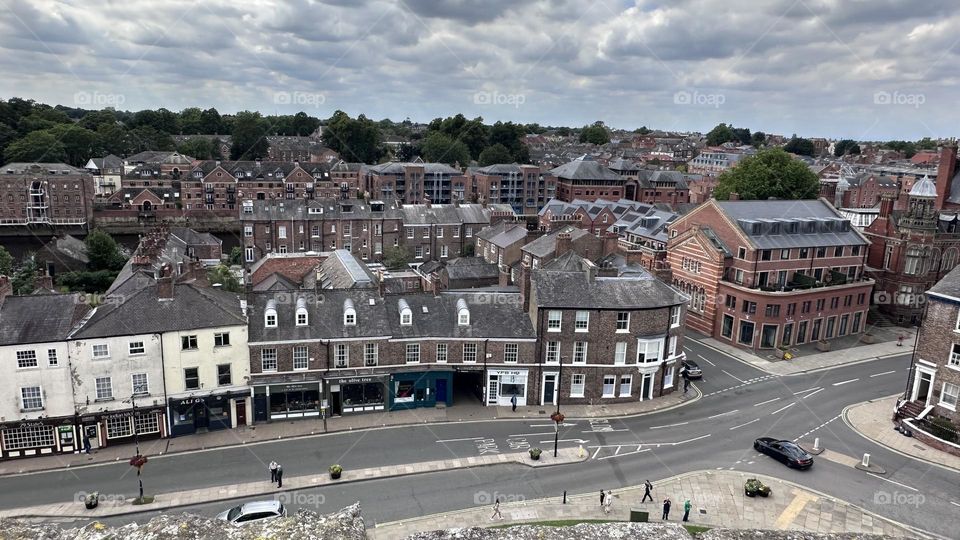 A scenic view of York