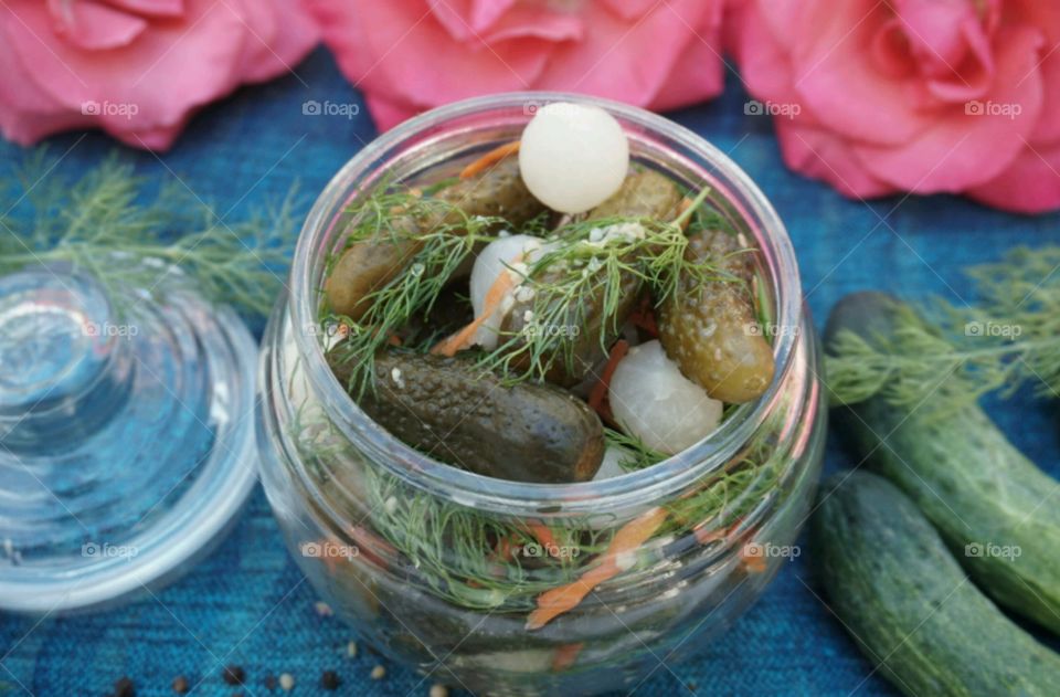 Homemade Pickles  - cucumber