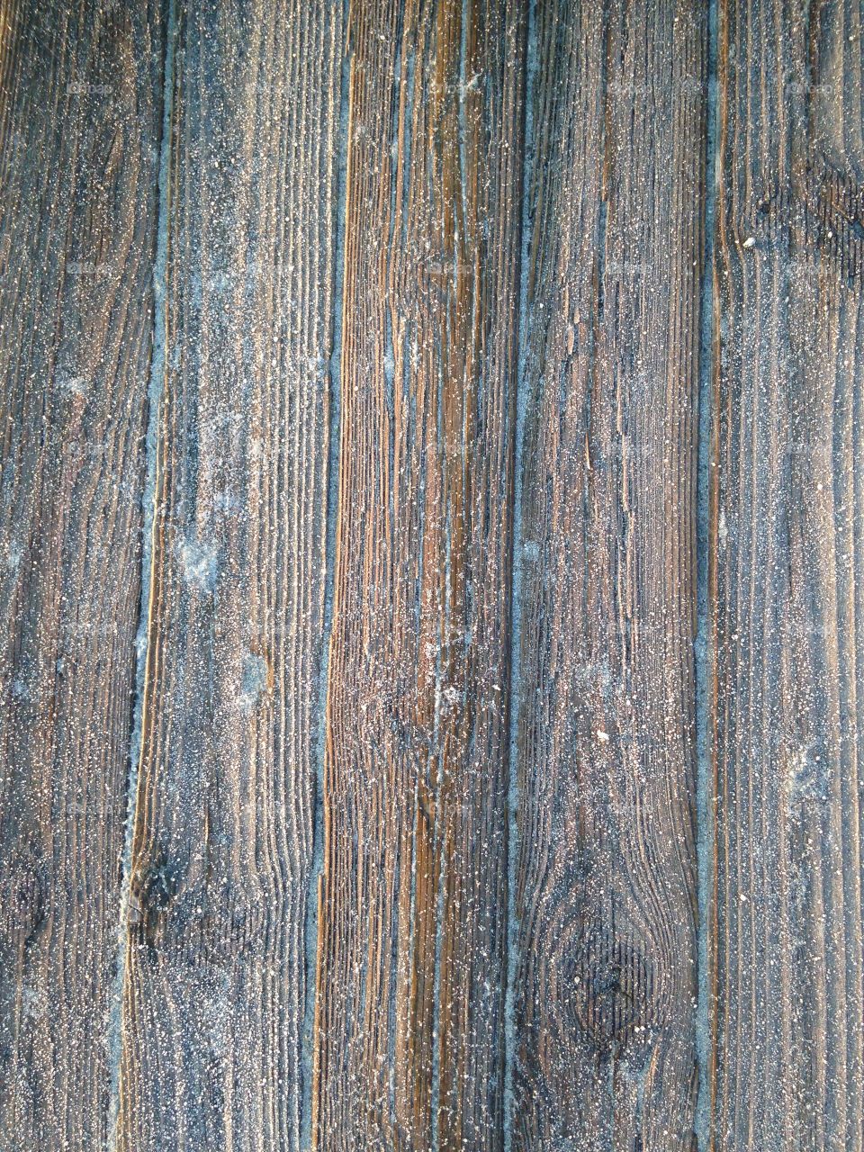 wooden pier close up