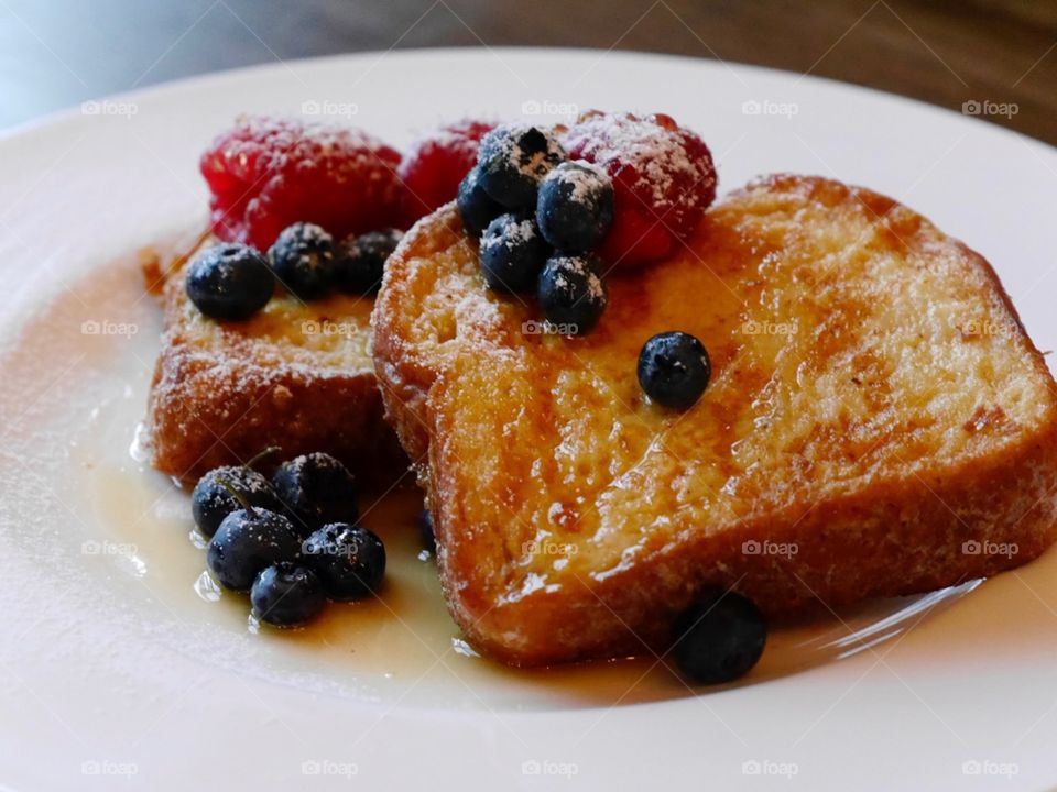 French toast - breakfast 