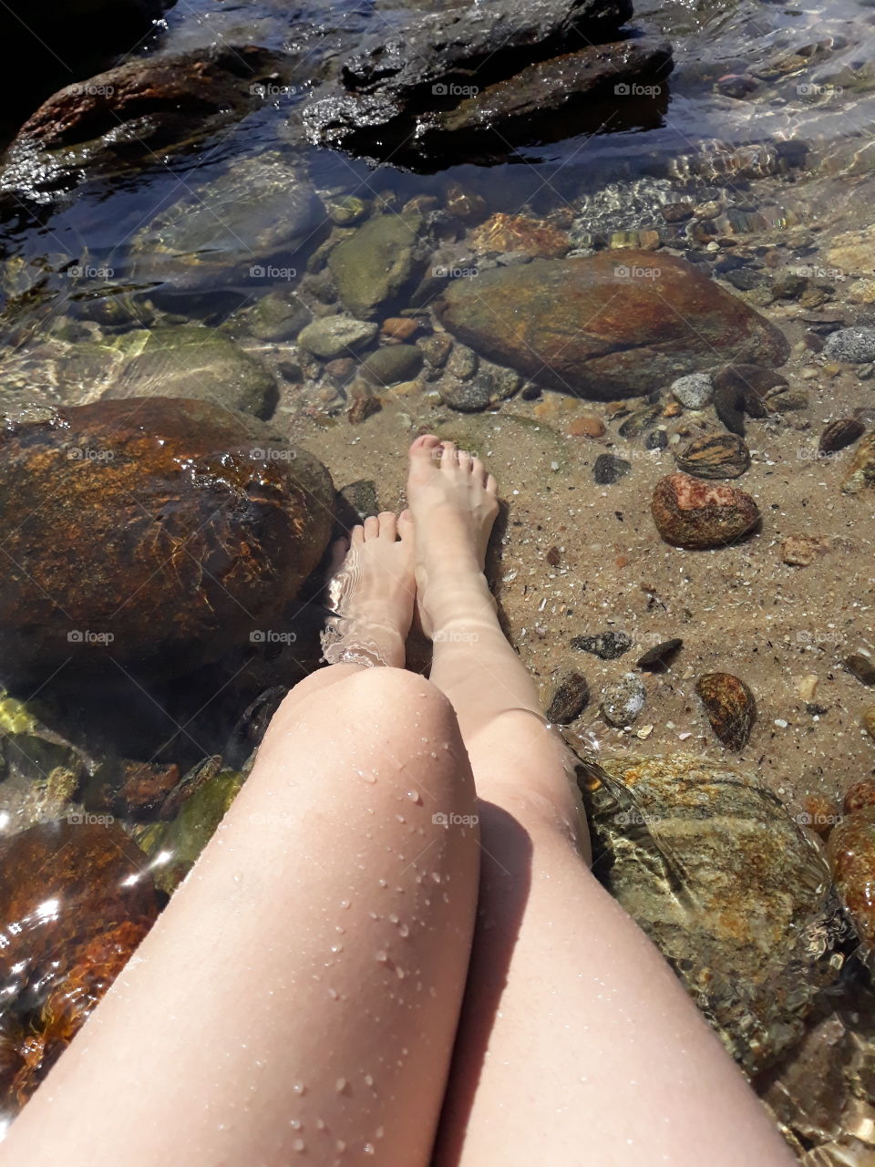 my hobby is going to the beach