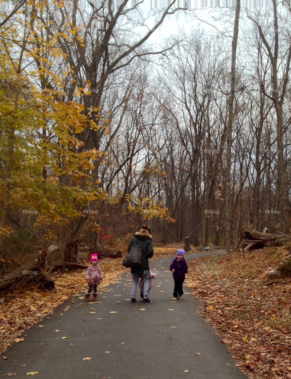Mother and daughters