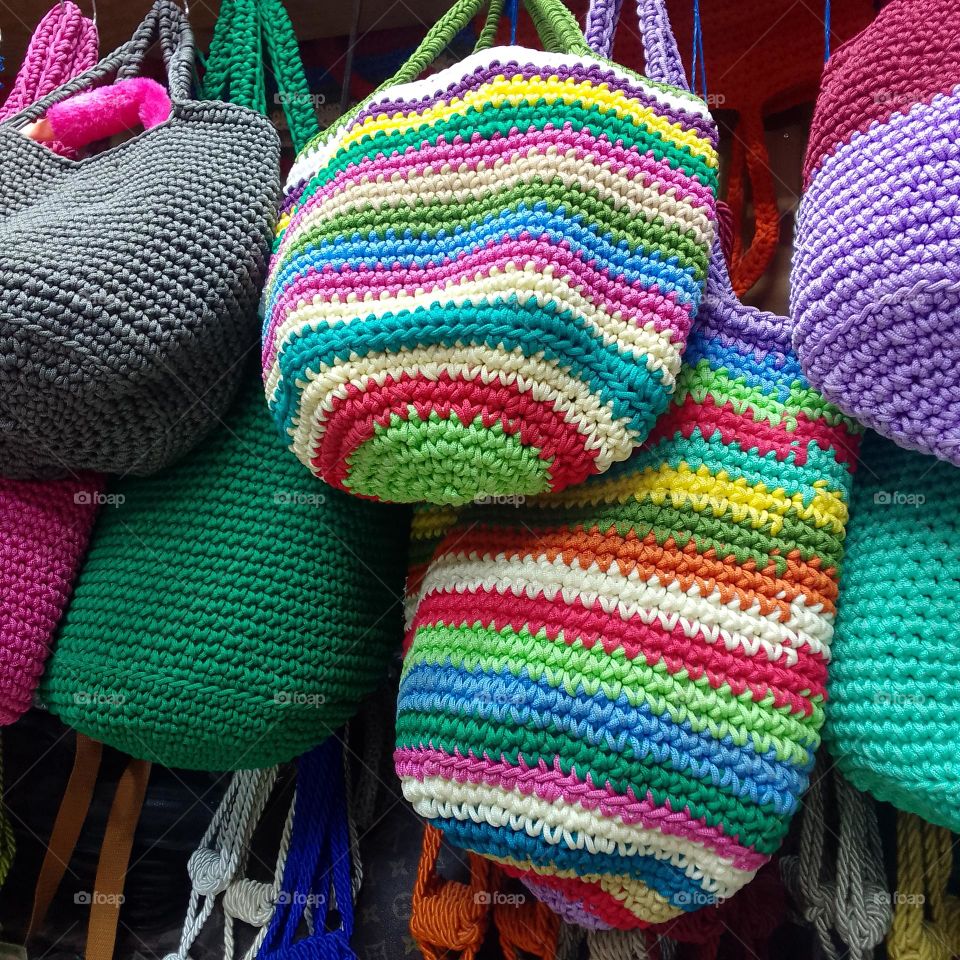 moroccan handmade bag , nice colors