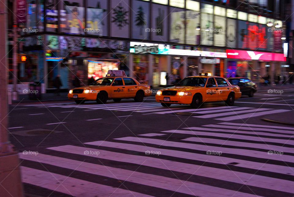 newyork usa taxi yellowcap by jeromed