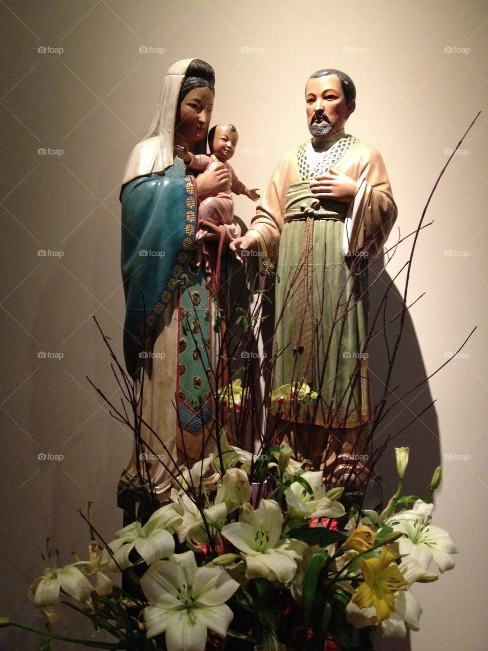 Inside Chinatown Church San Fransisco 