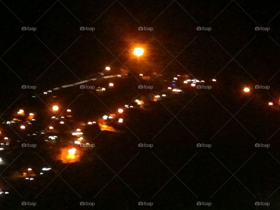 lights @ a hill