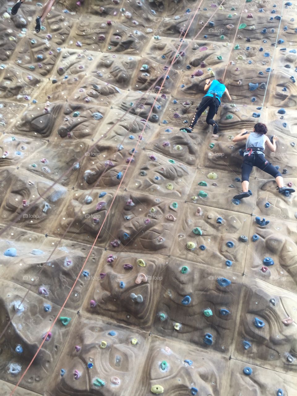 artificial mountain climbing 