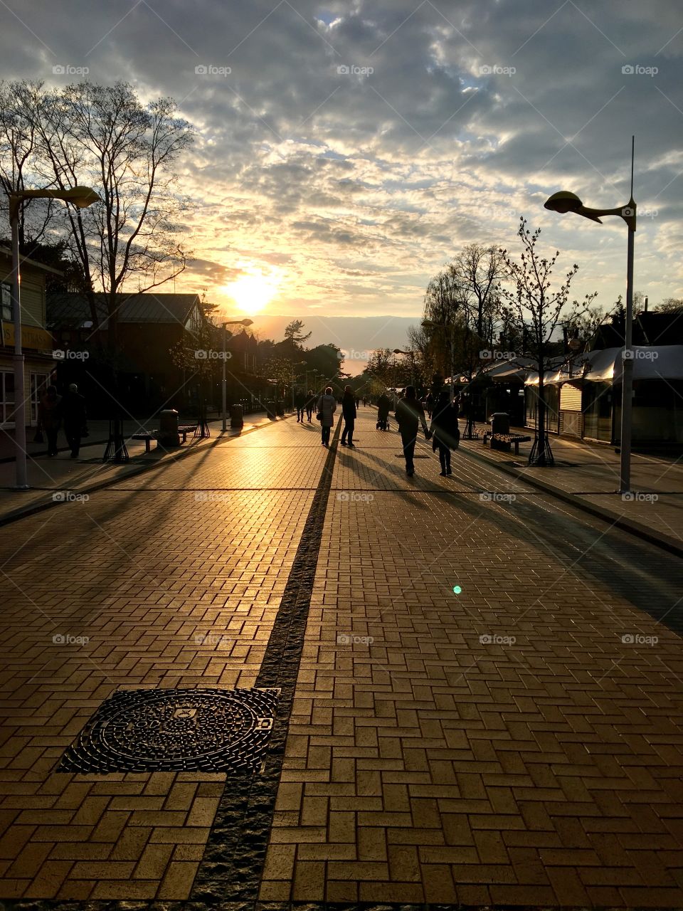 Sunset street