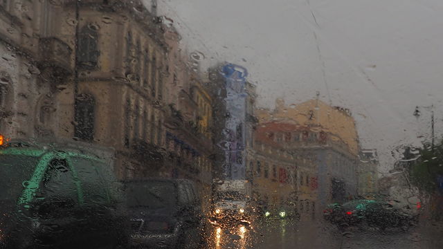 a rainy day