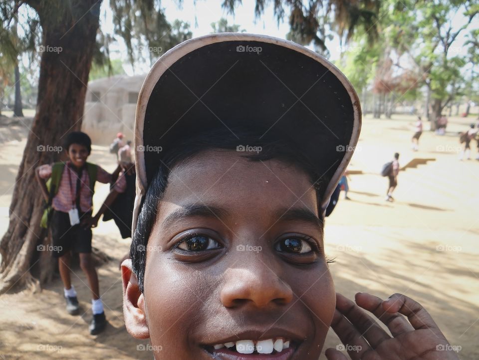 Close-up of boy